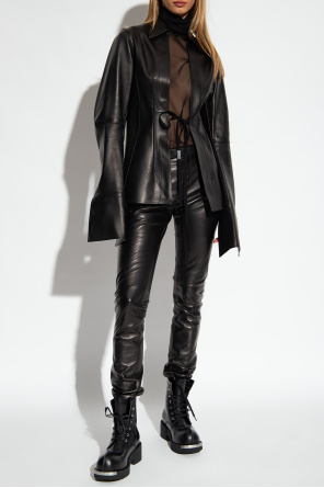 Leather trousers od Ann Demeulemeester