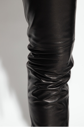 Ann Demeulemeester Leather trousers