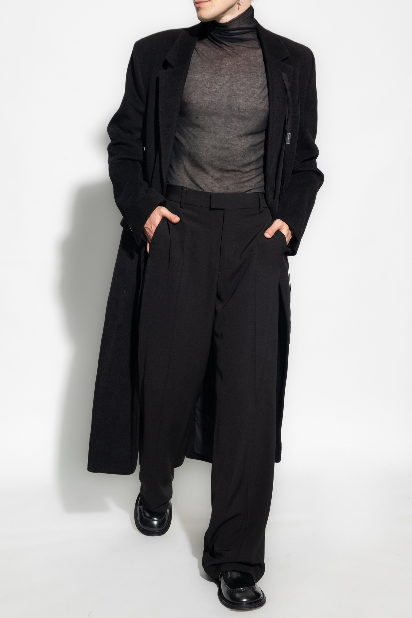 Ann Demeulemeester ‘Gaspar’ pleat-front trousers