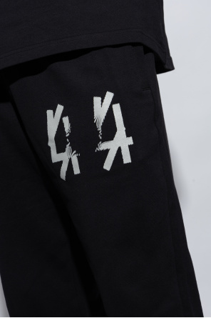 44 Label Group sweatshorts with logo fear of god essentials shorts black