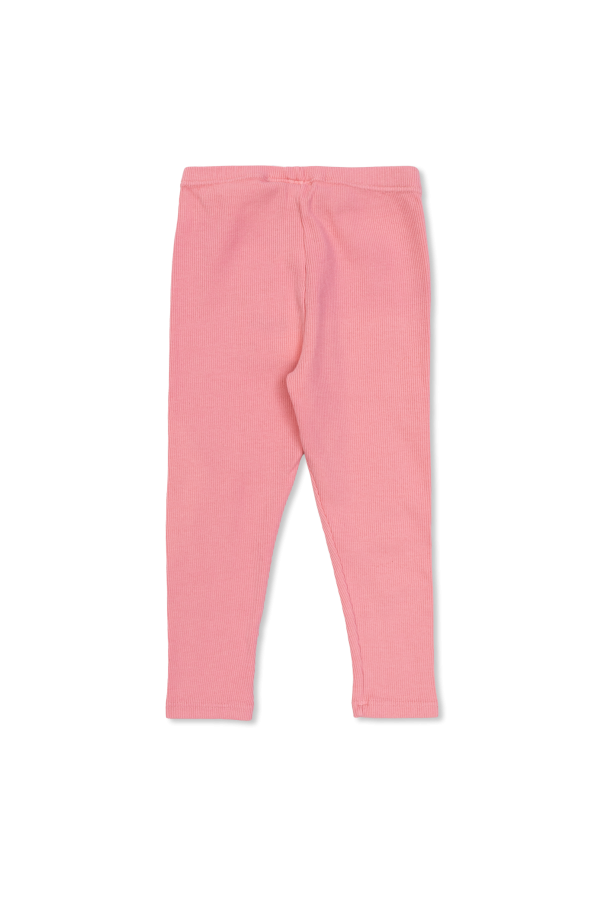 Bobo Choses Prążkowane leginsy  z logo