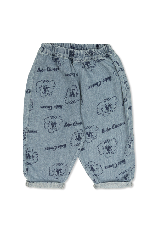 Jeans trousers with print od Bobo Choses