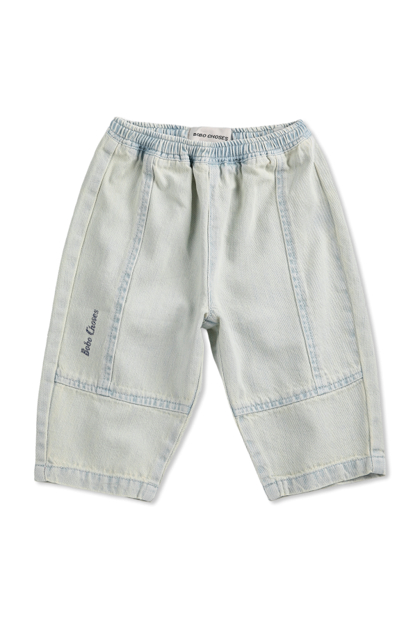Jeans trousers with topstitching od Bobo Choses