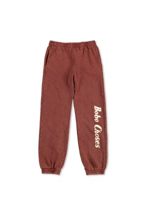 Sweatpants with printed logo