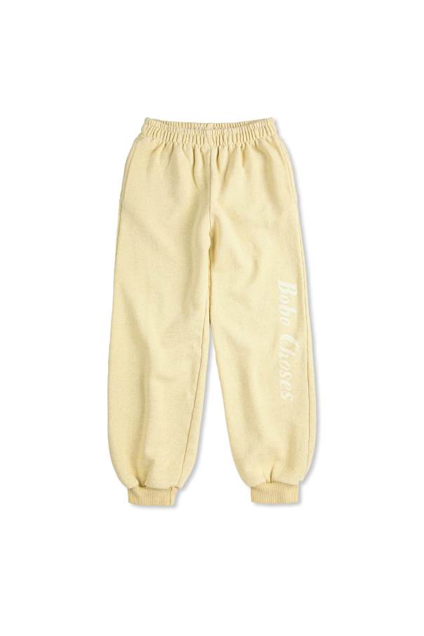 Sweatpants with printed logo od Bobo Choses