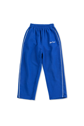 Sweatpants with embroidered logo