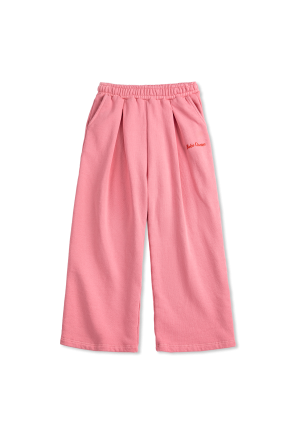 Sweatpants with embroidered logo