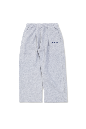 Sweatpants with embroidered logo