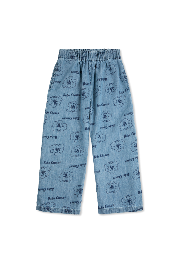 Jeans trousers with print od Bobo Choses