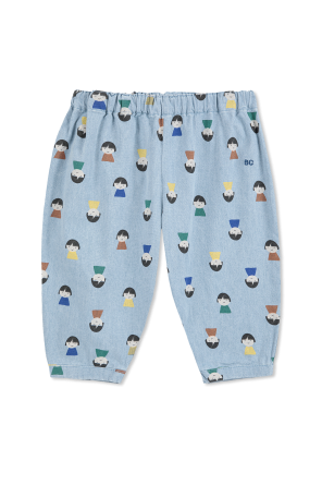 Hose mit buntem Print