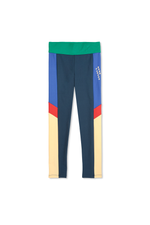 Leggings with printed logo