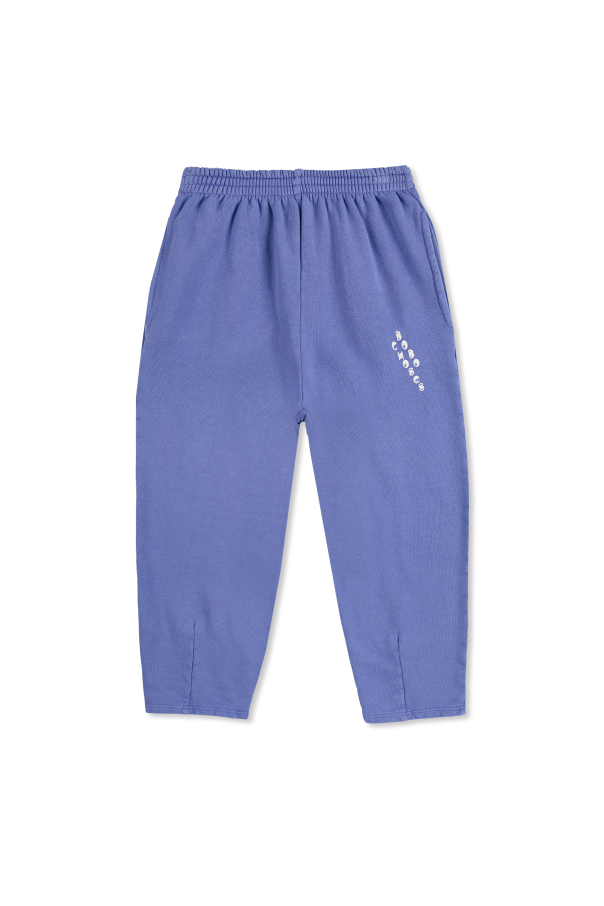 Sweatpants with printed logo od Bobo Choses