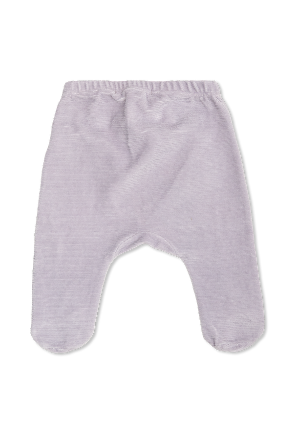 Bobo Choses Pantalones de algodón con logo bordado