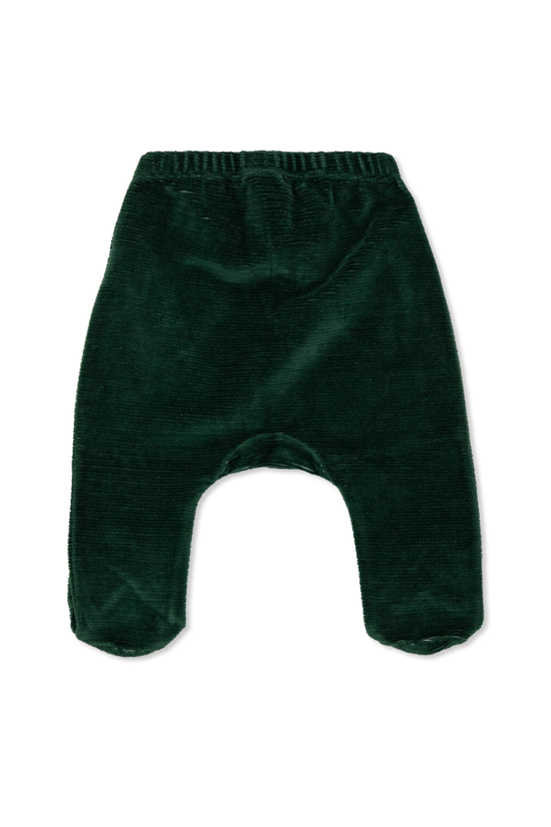 Bobo Choses Pantalones de algodón con logo bordado