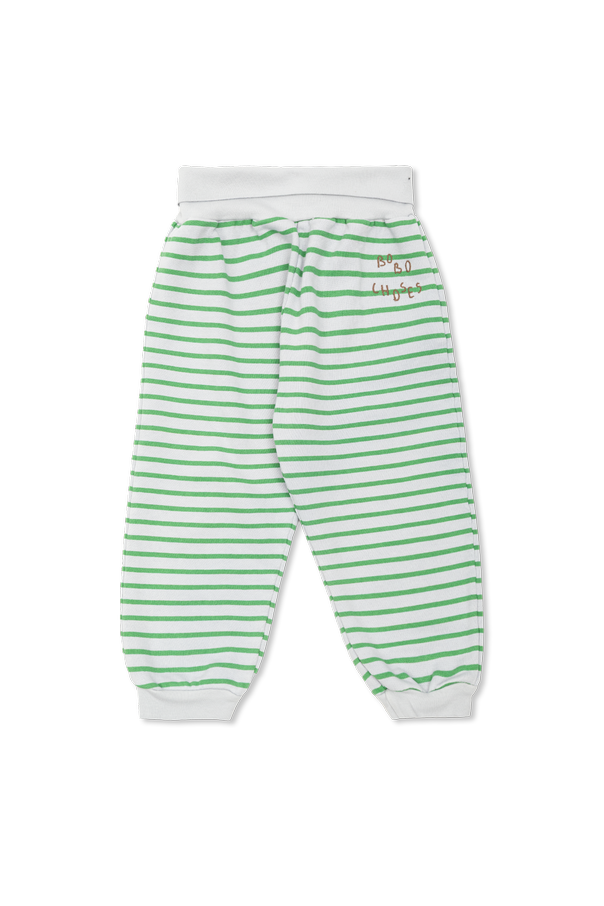 Cotton striped trousers od Bobo Choses