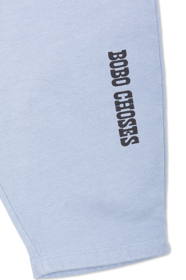 Bobo Choses Pantalones de algodón con logotipo estampado