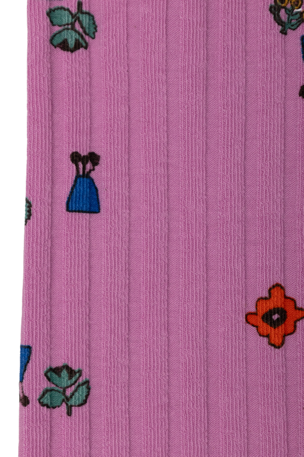 Bobo Choses Leggings de algodón con estampado