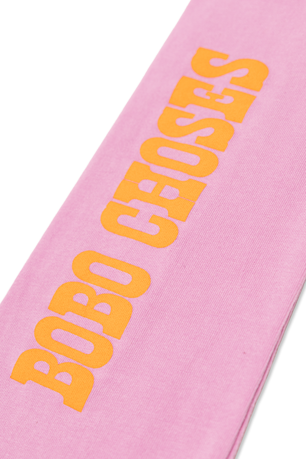 Bobo Choses Cotton leggings with logo