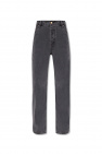 In The Style Plus x Lorna Luxe Skinny denim-jeans i sort med stigbøjledetalje