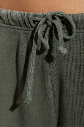 American Vintage Pantalones de chándal con acabado en bruto