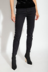 Balmain BLACK High-waisted jeans