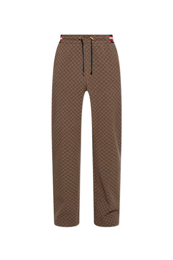 Balmain Monogrammed trousers