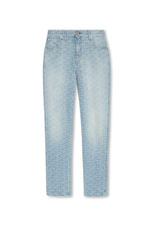 Balmain Jeans with monogram