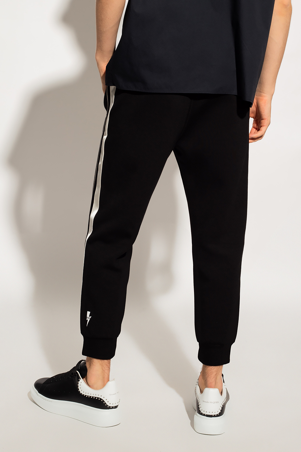 Neil Barrett Side-stripe sweatpants