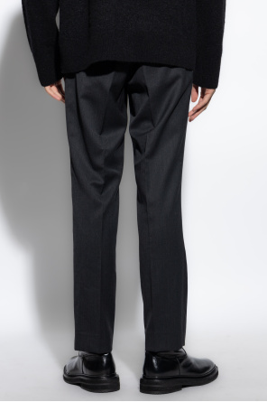 AllSaints Crease Trousers Blackwater