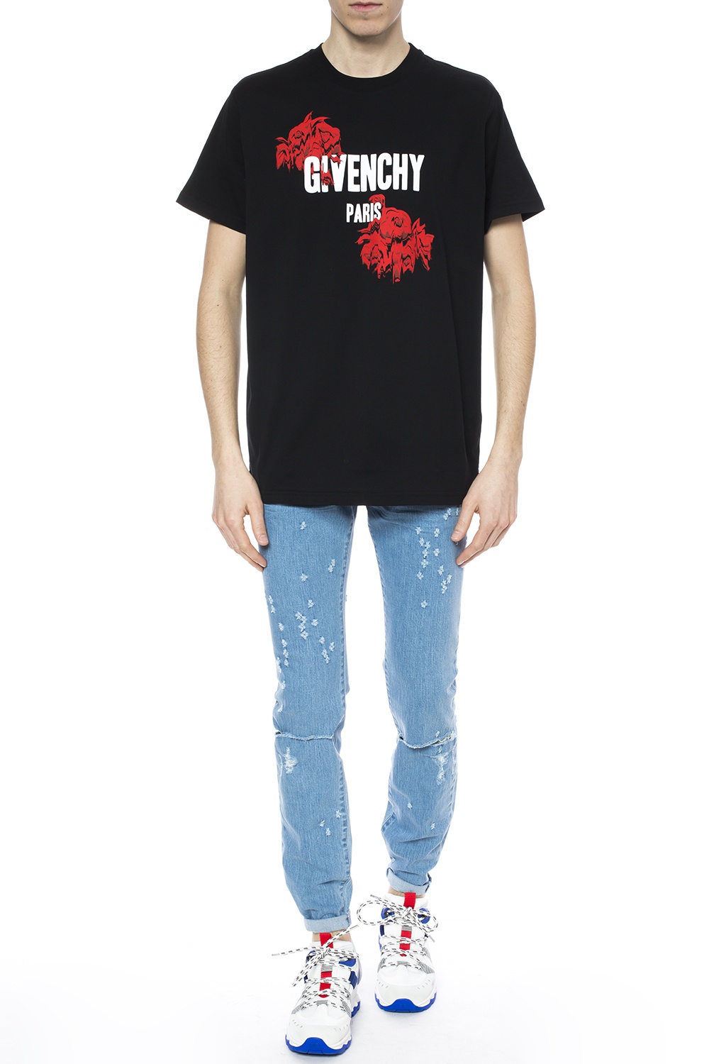 givenchy distressed jeans