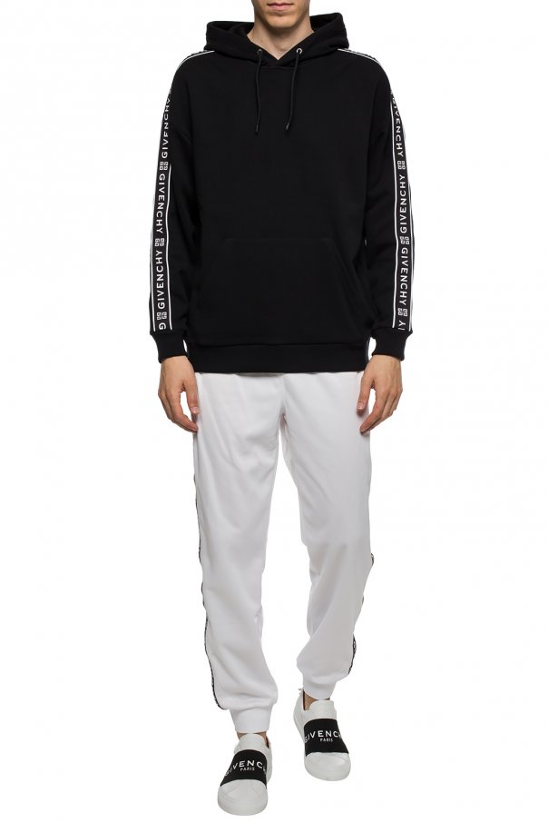 givenchy side stripe pants