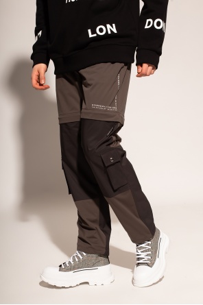 Givenchy trousers Vert with logo