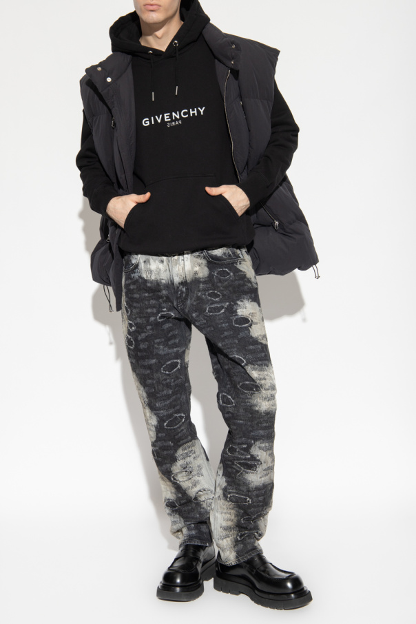 givenchy Kids Jeans with vintage effect