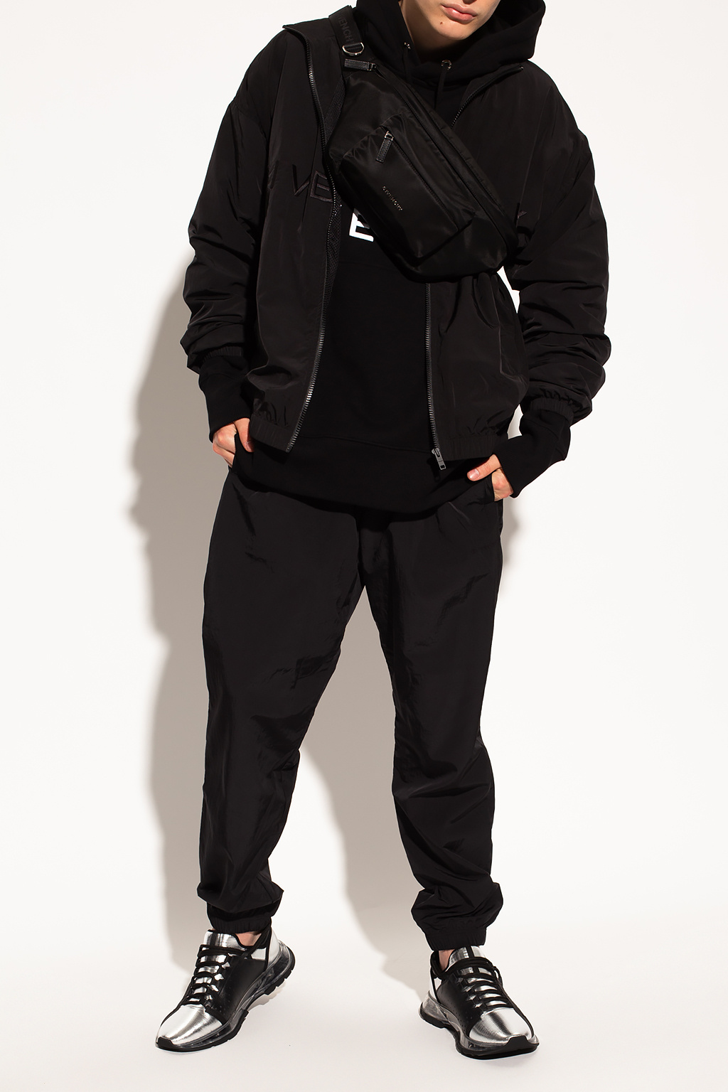 Givenchy - Slim-Fit Tapered Logo-Embroidered Tech-Jersey Track Pants -  Black Givenchy