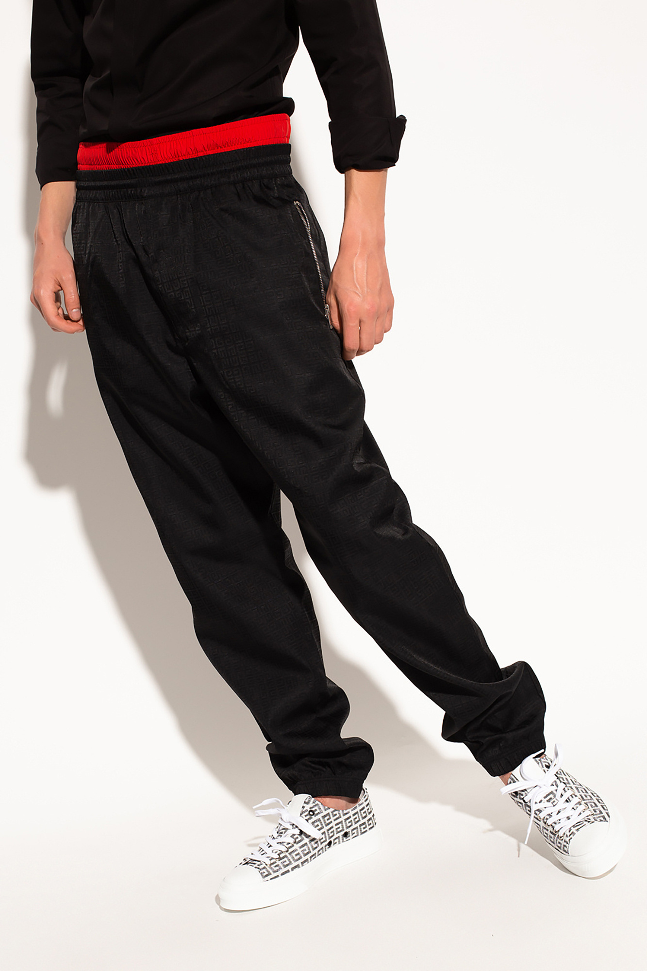 Givenchy sleeve trousers with logo