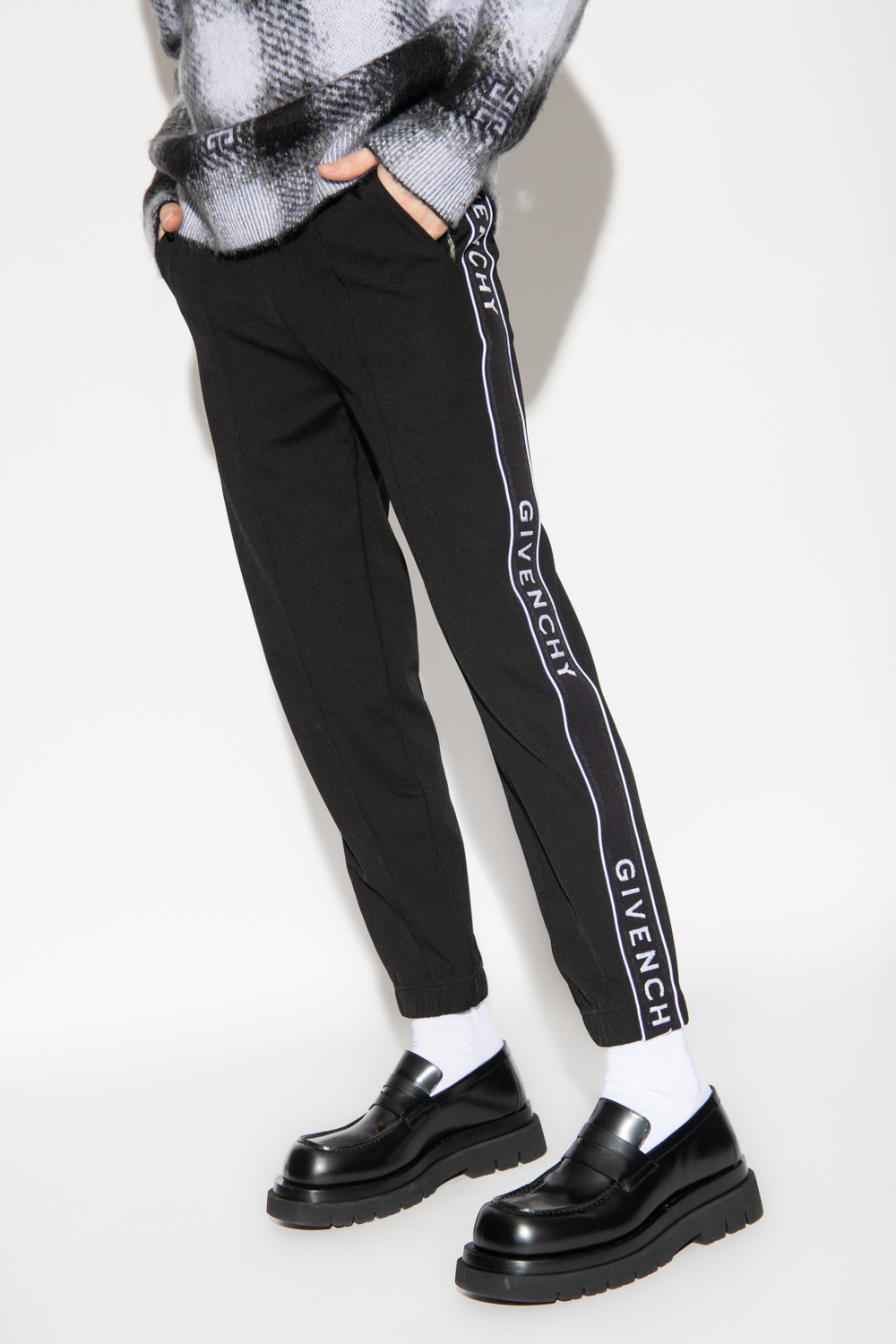 Black Trousers with logo Givenchy - Vitkac Germany