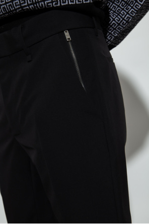 Givenchy Givenchy Antigona Soft Lock Handbag In Black Leather