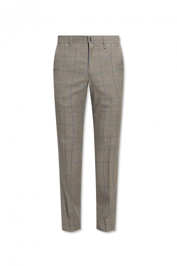 Givenchy Checked drawstring trousers
