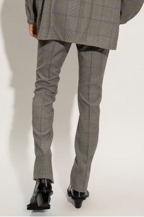 givenchy Bag Checked trousers
