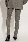 Givenchy Checked drawstring trousers