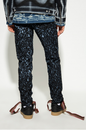 Givenchy Paris Jeans with vintage effect