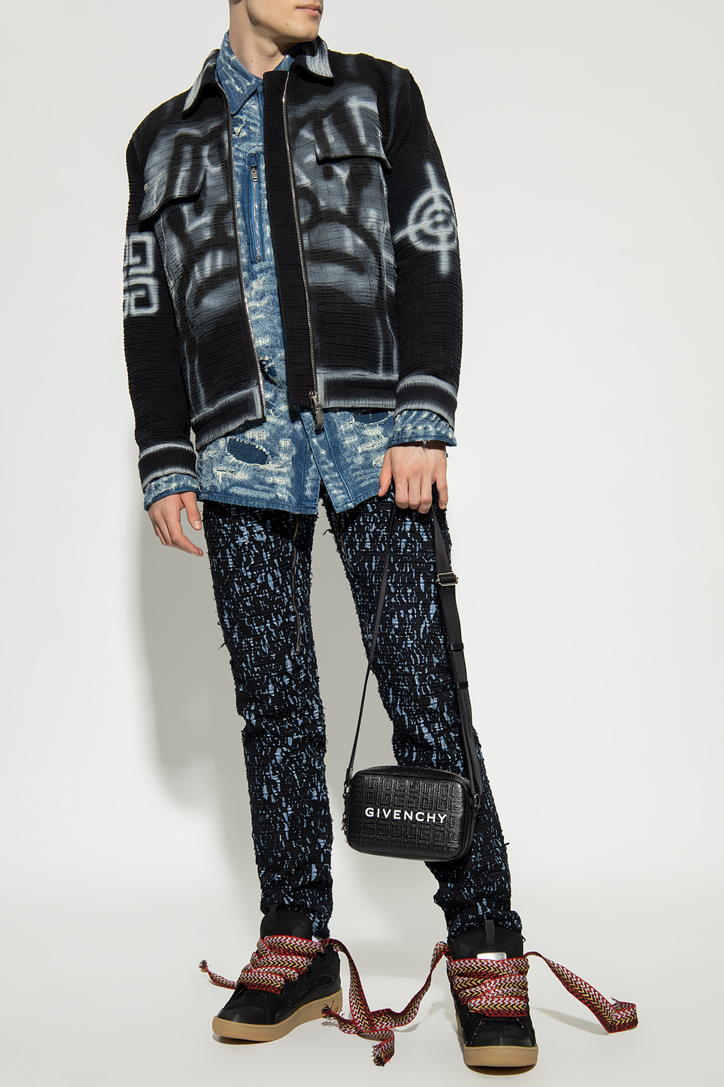 givenchy bag Jeans with vintage effect