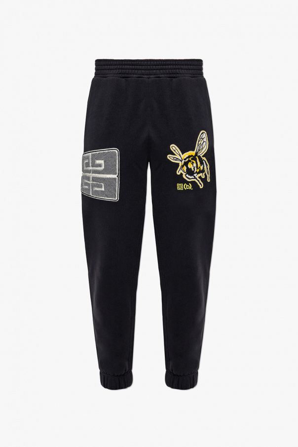 Givenchy Mohair Sweatpants with patches