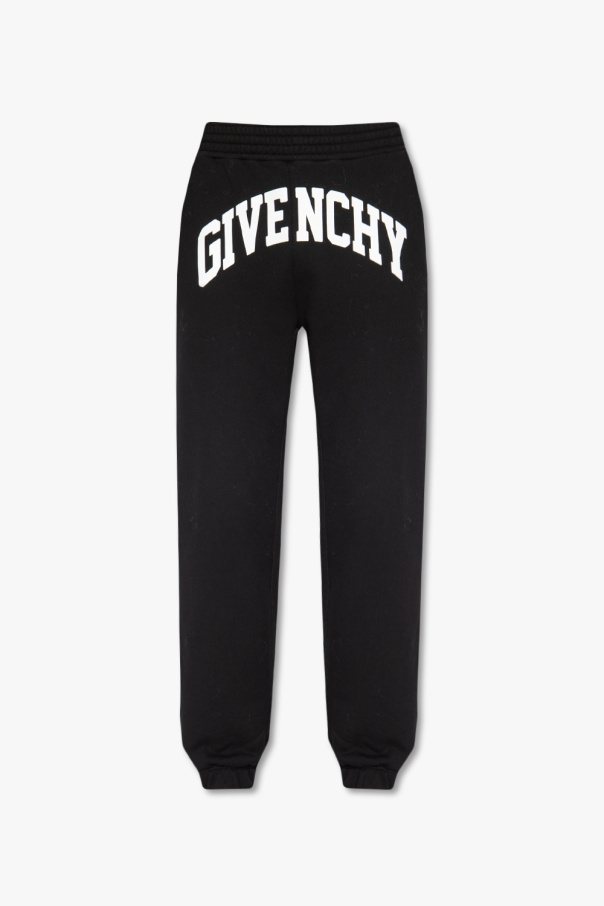 Givenchy Givenchy Black Cotton Blend Joggers