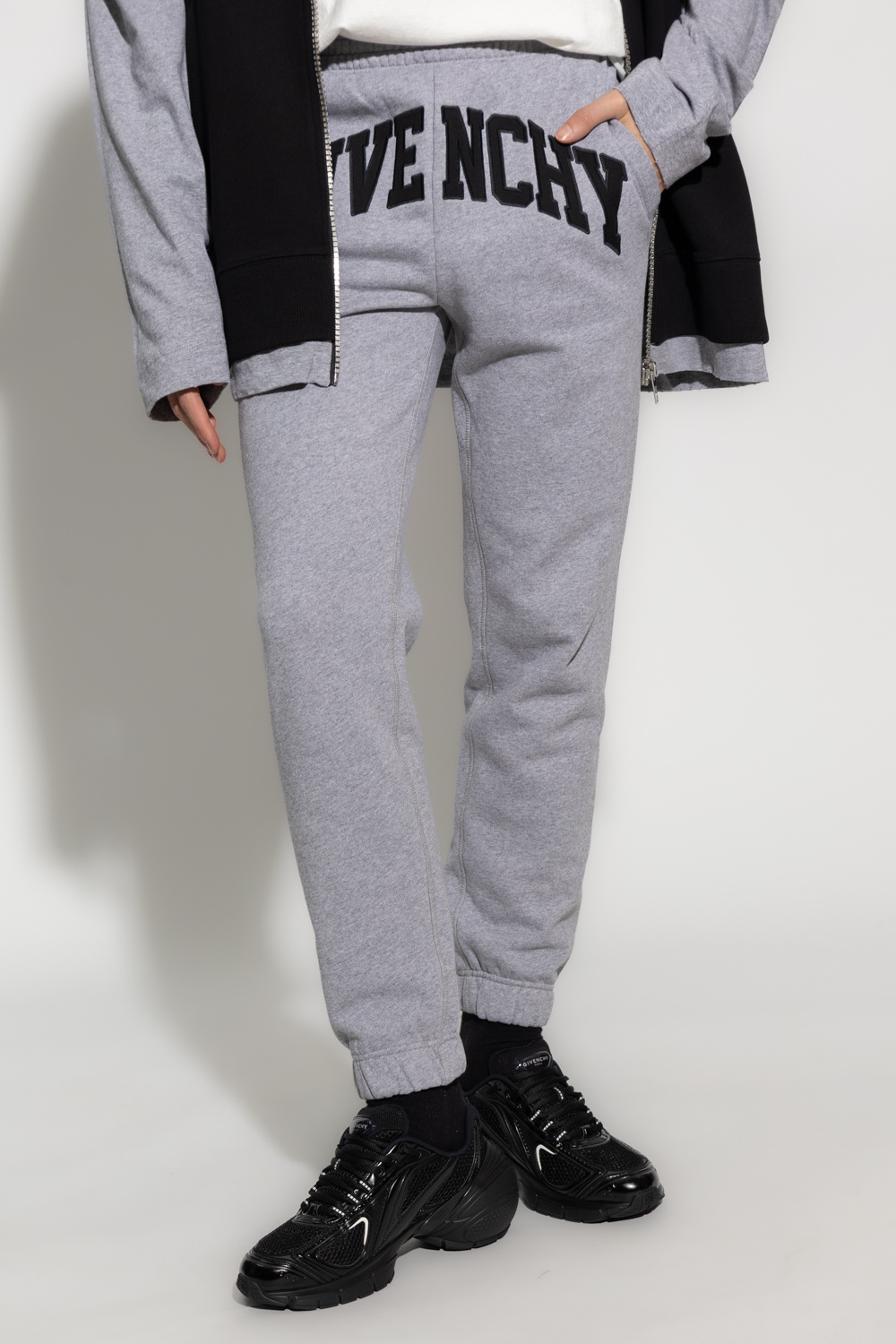 givenchy jacket Sweatpants with logo