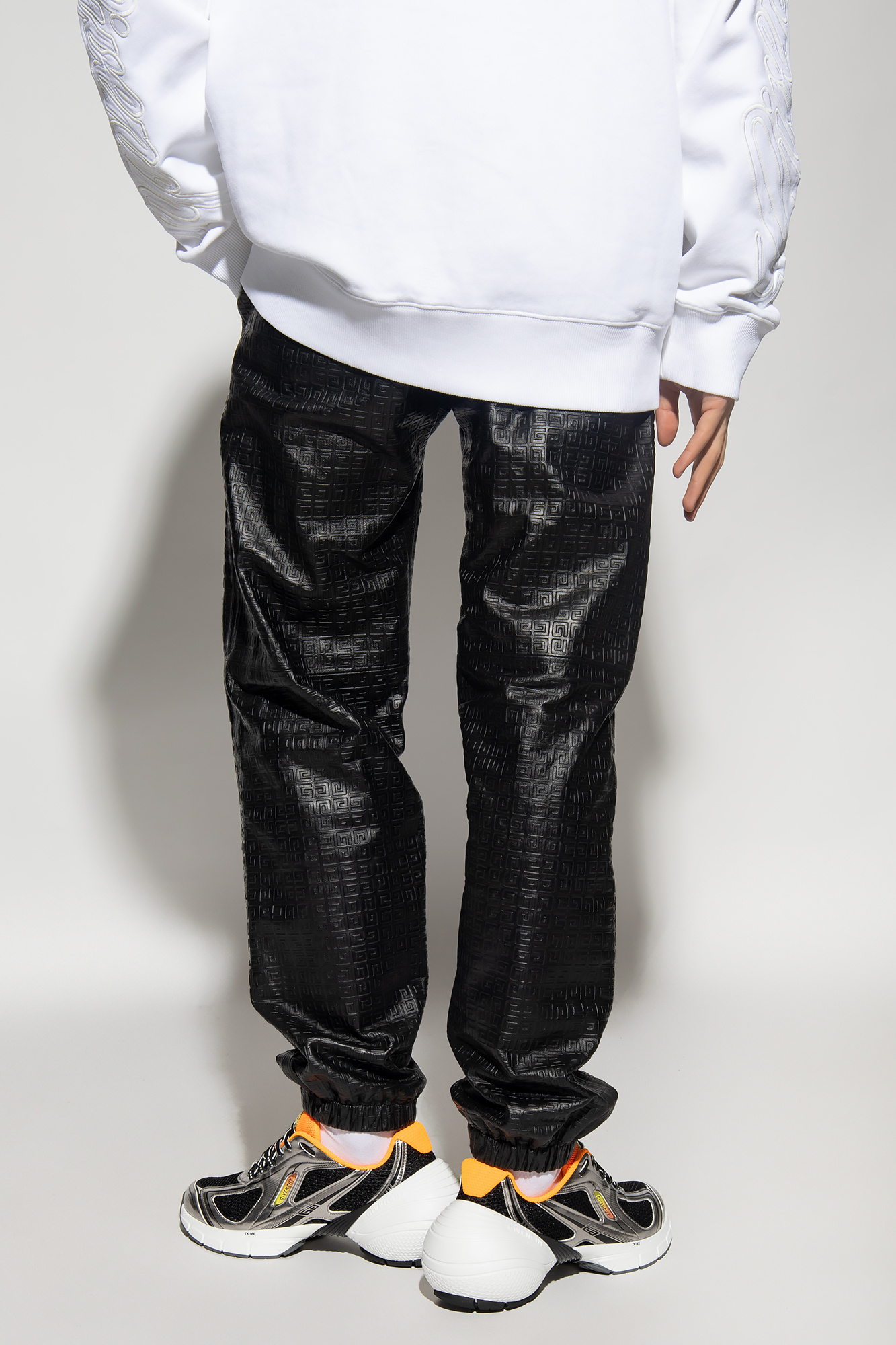 Givenchy Leather trousers Circolo with monogram