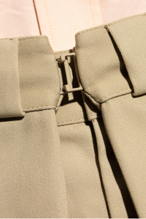Givenchy Spodnie z zakładkami