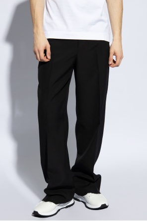 Givenchy Wool pleat-front trousers 