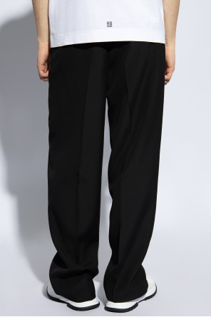 Givenchy Wool pleat-front trousers 