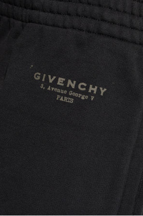 Givenchy Spodnie dresowe z nadrukowanym logo